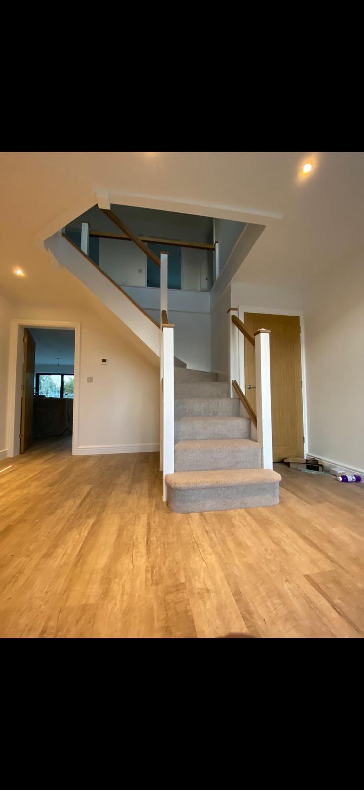 Floor preparation and levelling work by Compass Flooring Norfolk project 28
