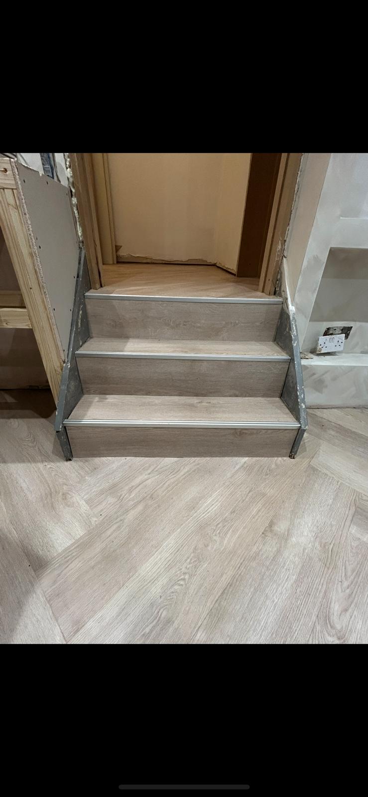 Floor preparation and levelling work by Compass Flooring Norfolk project 33
