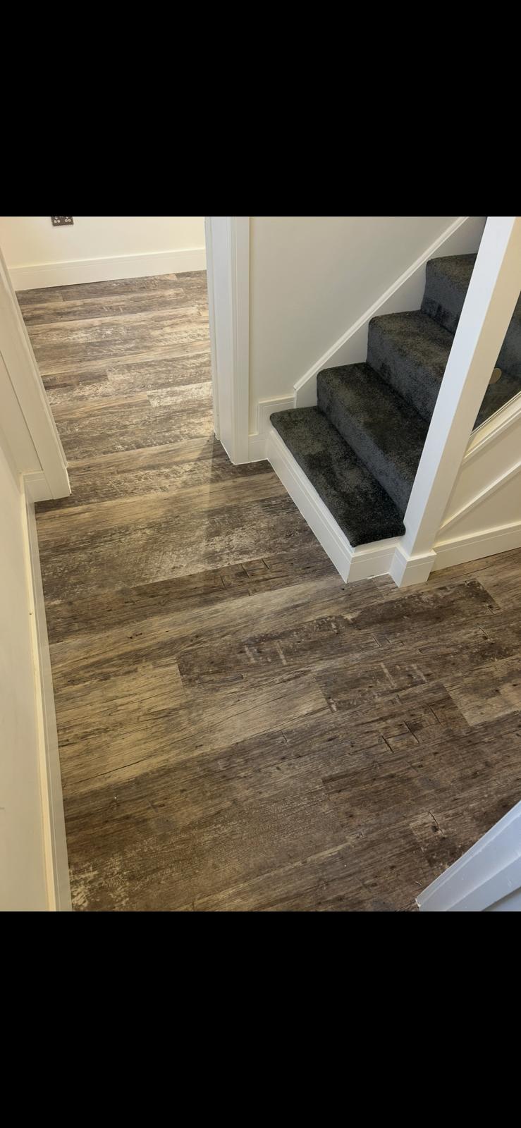 Floor preparation and levelling work by Compass Flooring Norfolk project 36