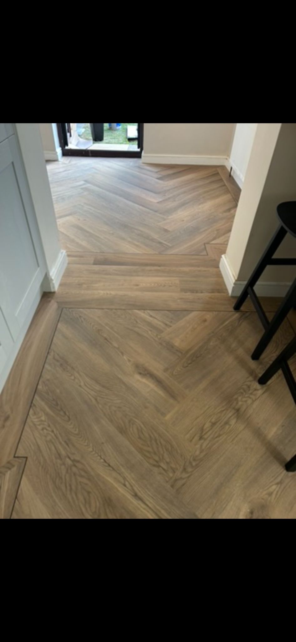 Vinyl sheet flooring installation by Compass Flooring Norfolk project 43