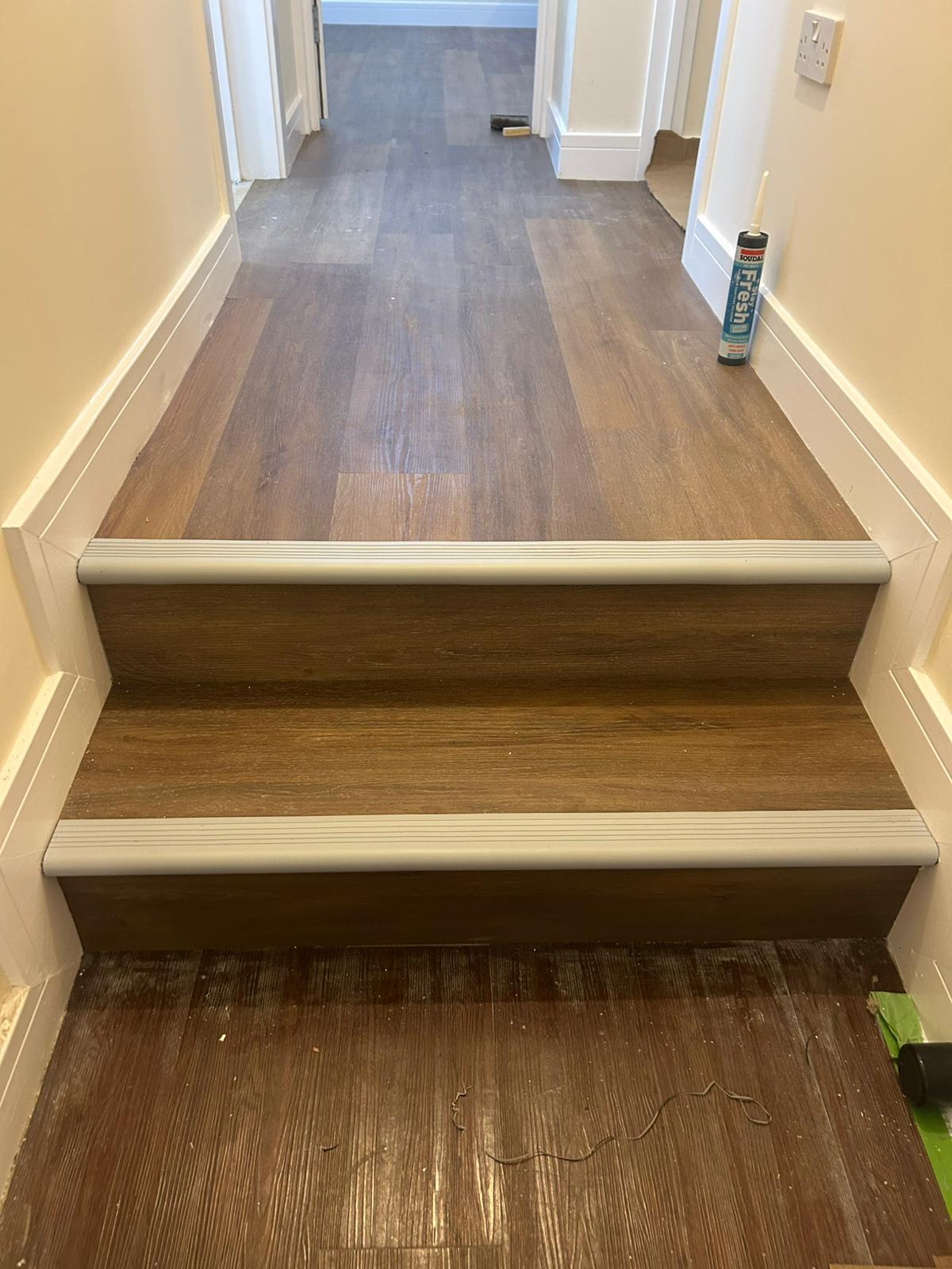 Commercial safety flooring installation by Compass Flooring Norfolk project 24